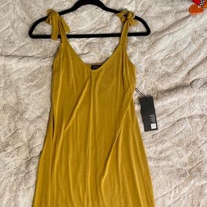 Yellow midi sundress